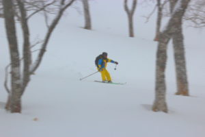 冬山スキー